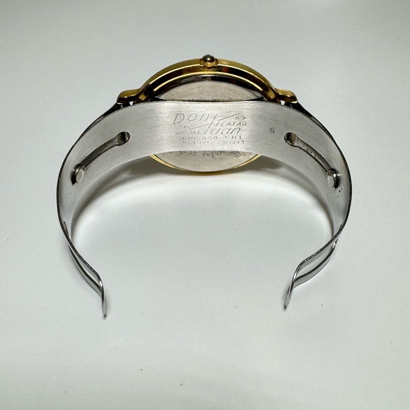 Collezio Quartz Ladies Full Gold Tone Quartz 43mm Watch - Picture 3 of 4